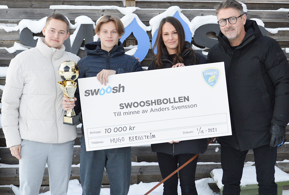 Bergström mottagare av Swooshbollen 2021